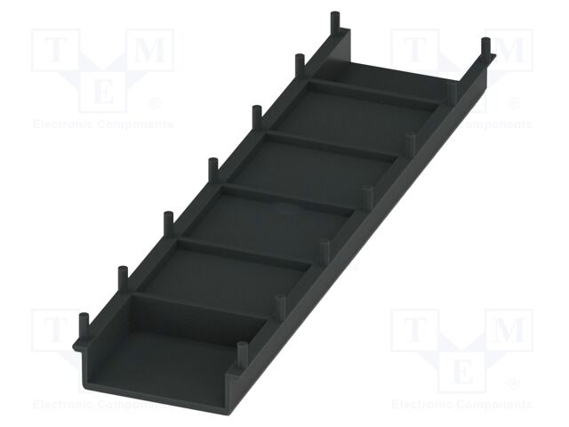 Enclosure base; UL94V-0; HBUS 107,6; PA; for DIN rail mounting