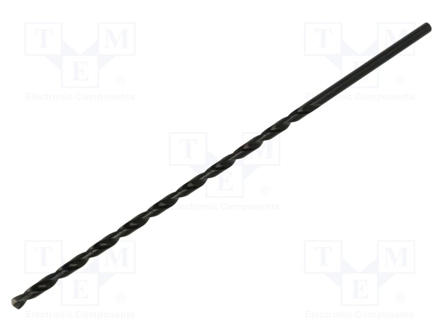 Drill bit; for metal; Ø: 3.5mm; L: 165mm; Working part len: 115mm