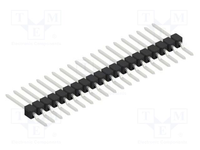 Connector: pin strips; pin header; male; PIN: 20; 2.54mm; SMT; 1x20