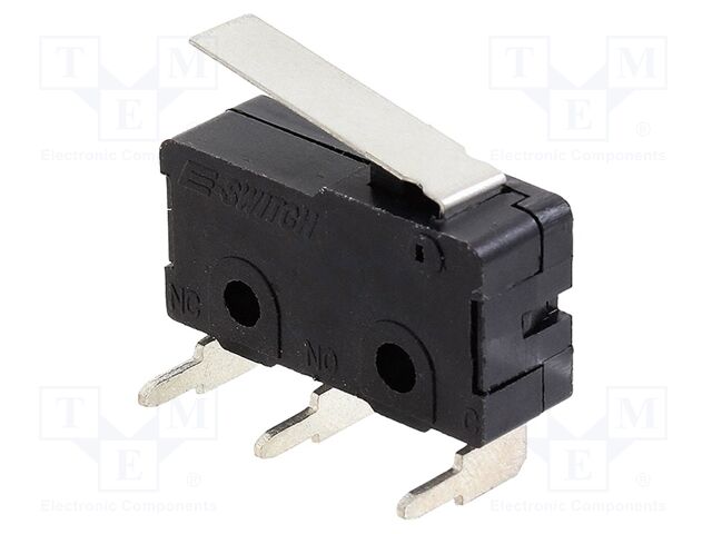 MICROSWITCH, LEVER, SPDT, 5A, 250VAC