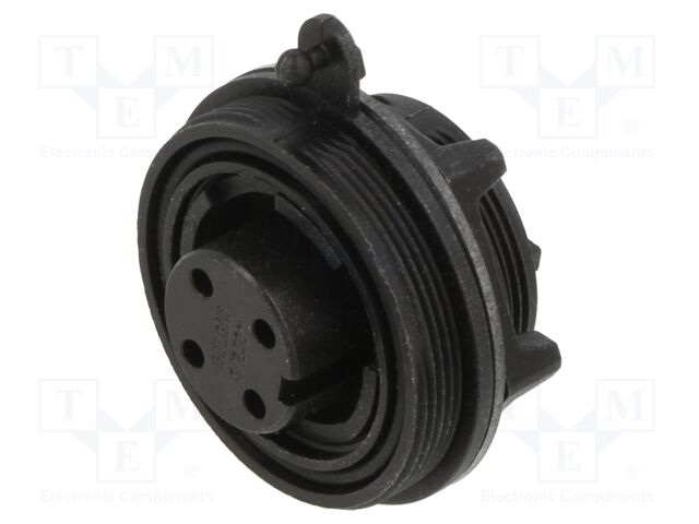 Connector: circular; socket; female; PIN: 4; 10A; 277V; IP68,IP69K
