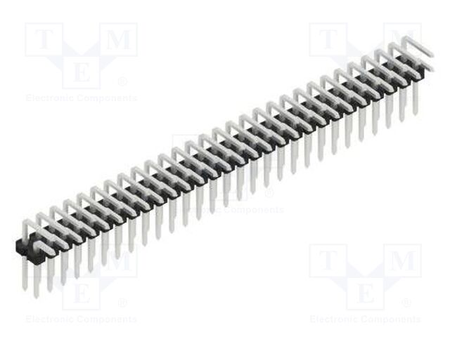 Connector: pin strips; pin header; male; PIN: 58; 2.54mm; THT; 2x29