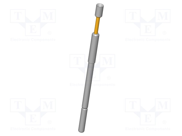 Test needle; Operational spring compression: 4mm; 20A; Ø: 2mm