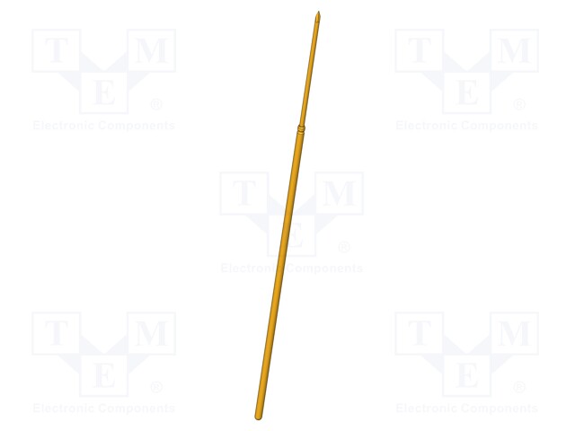 Needle-like test probe; Operational spring compression: 8mm