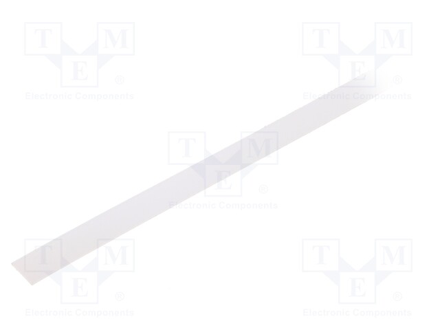 Cover for LED profiles; frosted; 2m; V: A; slide