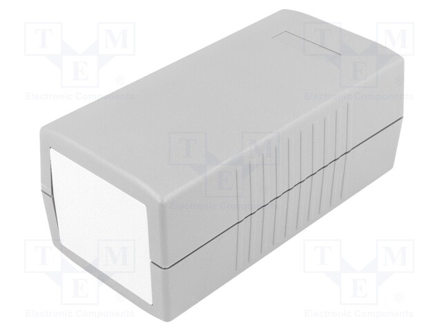 Enclosure: with panel; X: 60mm; Y: 120mm; Z: 50mm; ABS; dark grey