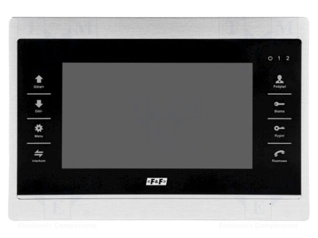 Video intercom; MK; wall mount; 14.5VDC; white; 7"; Touchpad: yes