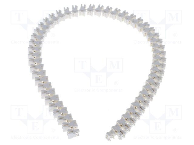 Connector: wire-board; female; PIN: 2; angled; tinned; white; 2.5mm