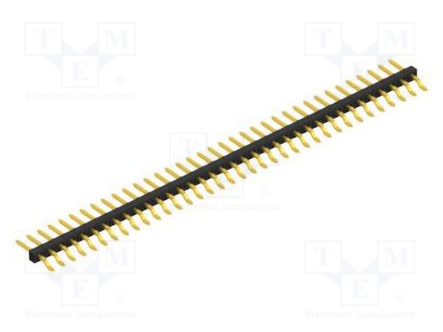 Connector: pin strips; pin header; male; PIN: 36; 2mm; SMT; 1x36
