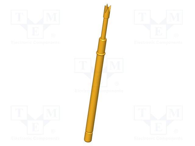 Test needle; Operational spring compression: 4mm; 5A; Ø: 1.3mm