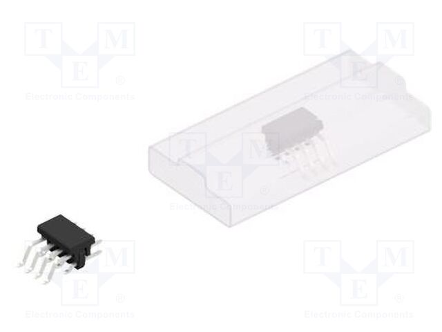 Connector: pin strips; pin header; male; PIN: 8; 2mm; SMT; 2x4; 100V