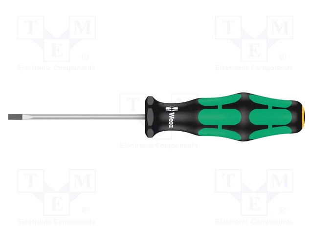Screwdriver; slot; 2,5x0,4mm; Blade length: 60mm
