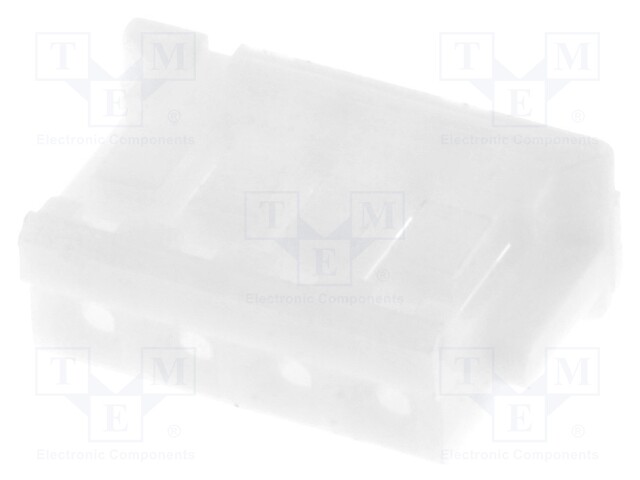 Plug; wire-board; female; ZH; 1.5mm; PIN: 4; w/o contacts; for cable