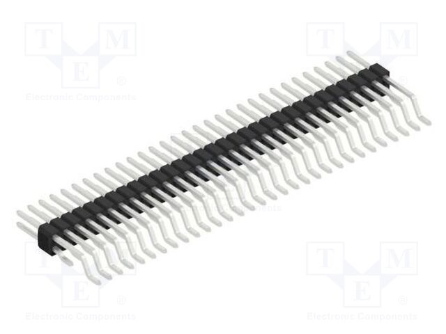 Connector: pin strips; pin header; male; PIN: 62; 1.27mm; SMT; 2x31