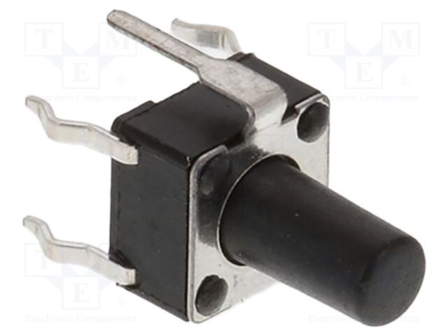 Microswitch TACT; SPST; Pos: 2; 0.05A/12VDC; SMD; none; 1.57N; 5.9mm