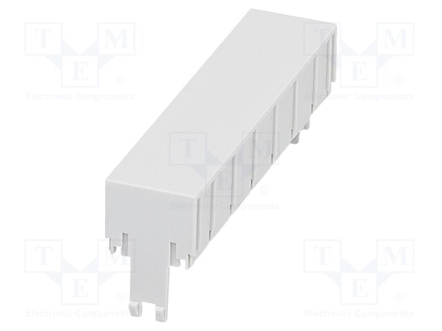 Cover; grey; UL94V-0; ME-IO 18,8; PA; X: 18.9mm; Y: 76.8mm; Z: 26mm