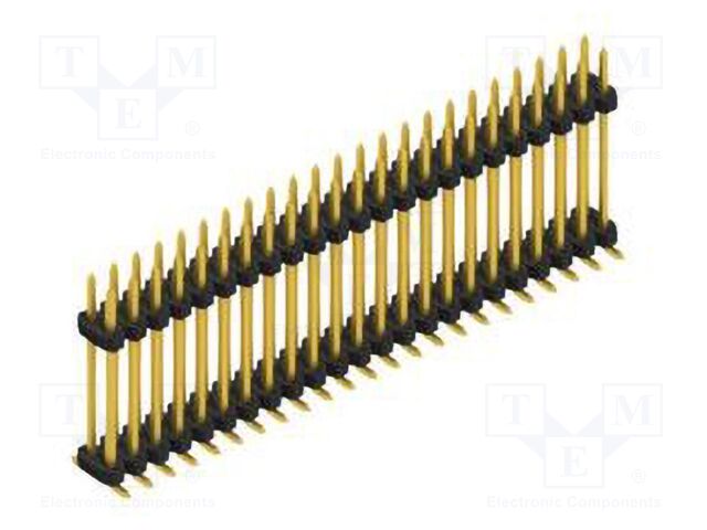 Connector: pin strips; pin header; male; PIN: 46; 2mm; SMT; 2x23