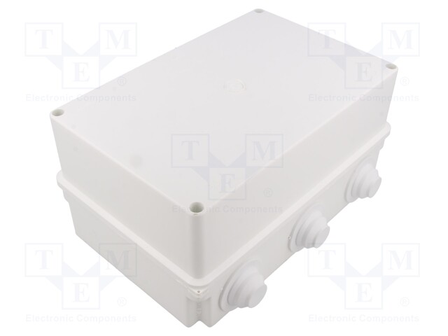 Enclosure: junction box; X: 150mm; Y: 235mm; Z: 115mm; wall mount