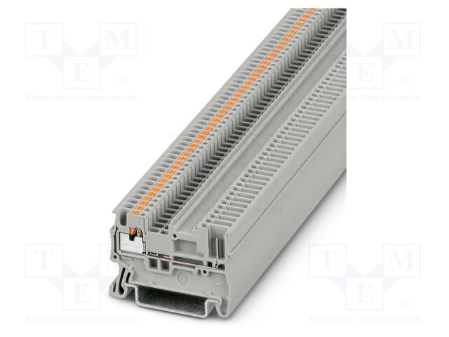 Splice terminal: rail; PT; PA; L: 30.5mm; terminals: 2; W: 3.5mm