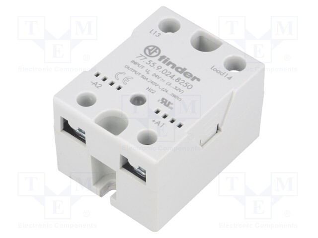 Relay: solid state; Ucntrl: 4÷32VDC; 50A; 21.6÷280VAC; -30÷80°C
