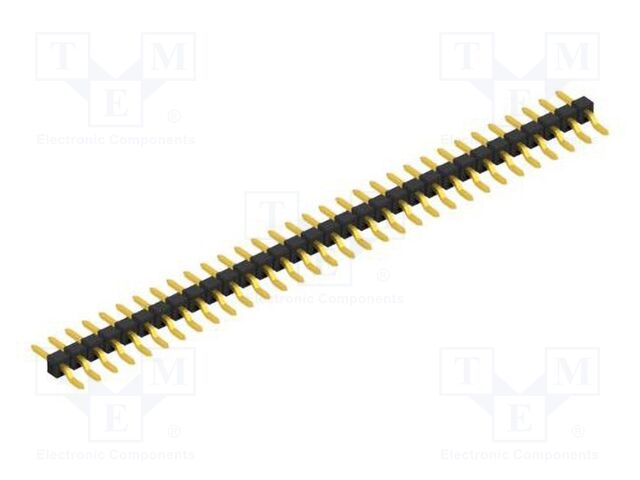Connector: pin strips; pin header; male; PIN: 32; 2.54mm; SMT; 1x32