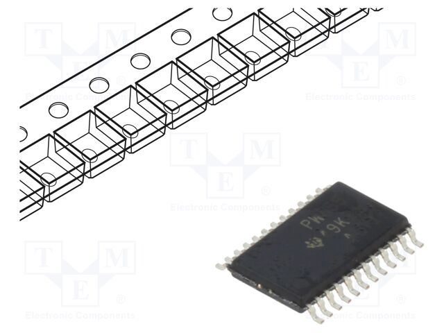 I/O Expander, 16bit, 400 kHz, I2C, SMBus, 1.65 V, 5.5 V, TSSOP