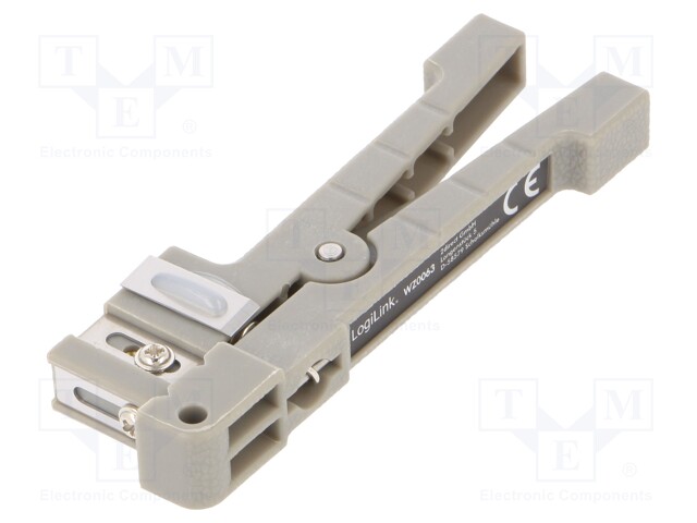 Stripping tool; Wire: coaxial,round,fiber-optic