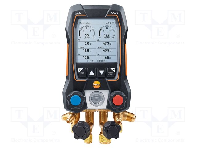 Digital manifold; Press.meas.range: -1÷60bar; Temp: -50÷150°C