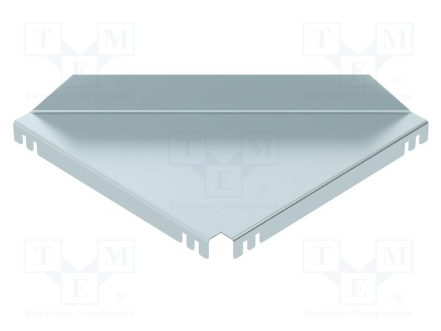 Bottom end plate; Application: for cable tray