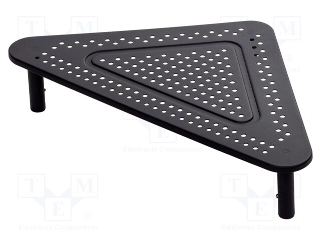 Monitor stand; 20kg; plastic,steel; 500x285x120mm