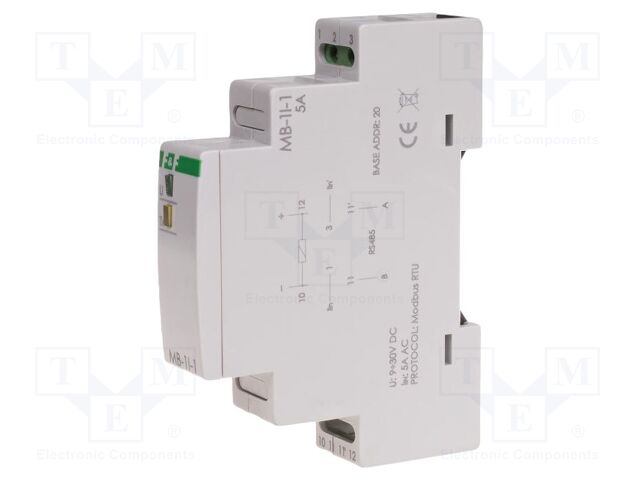 Converter: current; for DIN rail mounting; 0÷5A AC,85VAC; IP20