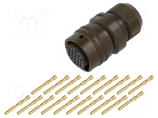Connector: military; plug
