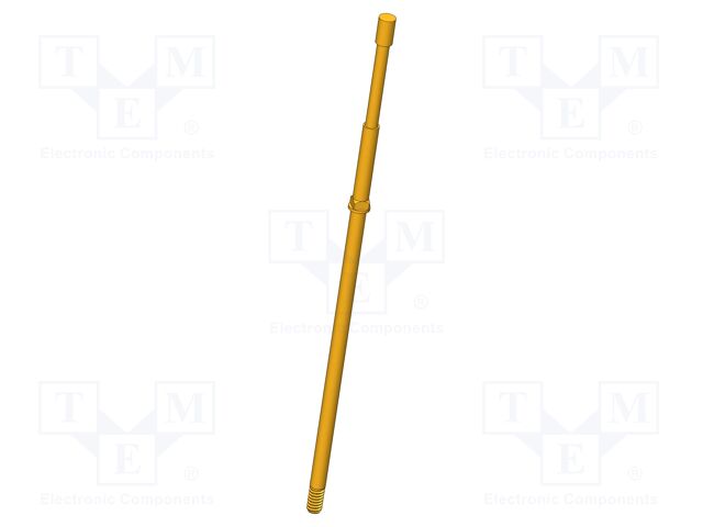 Test needle; Operational spring compression: 8mm; 8A; Ø: 1.8mm