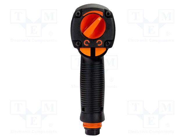 Wrench; impact; pneumatic; 338Nm; Mounting: 1/2",3/8"; 6.3bar
