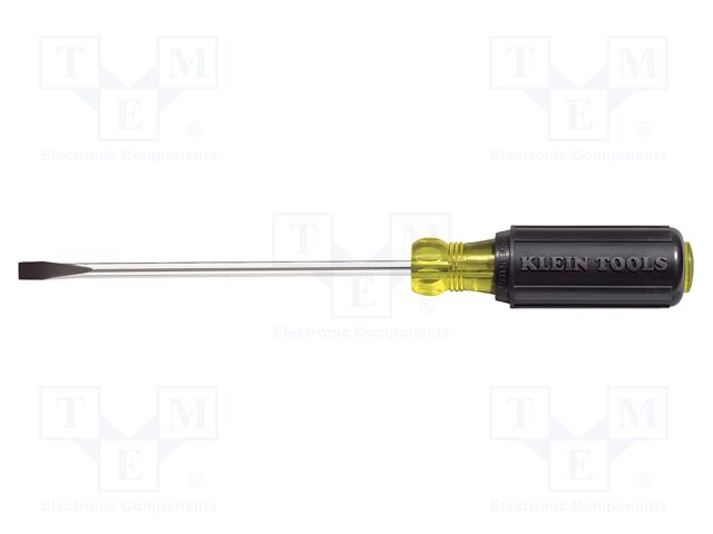 Screwdriver: standard; slot; SL 1/4"; Blade length: 152mm