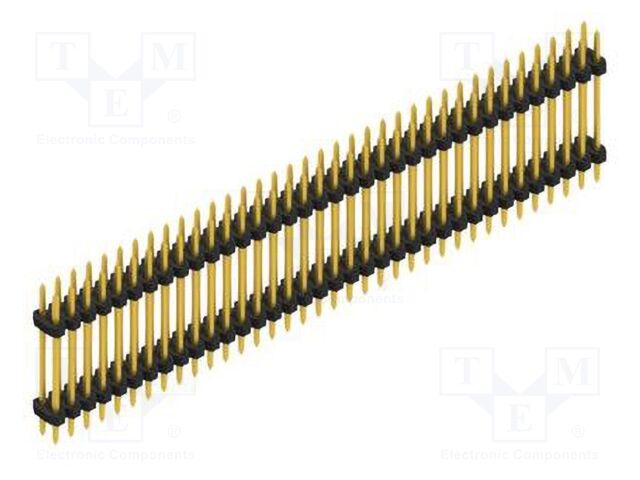 Connector: pin strips; pin header; male; PIN: 72; 2mm; THT; 2x36