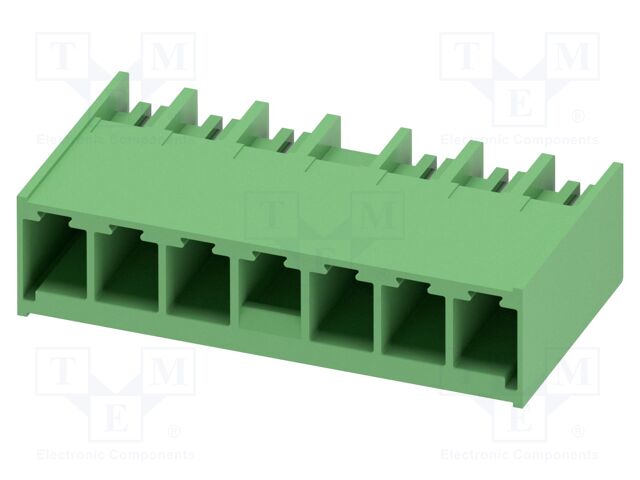 PCB headers, nominal cross section: 6 mm?, color: black, nom