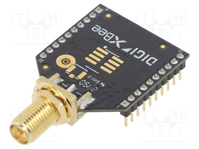 Module: RF; SMA; XBee; 2.4GHz; I2C,SPI,UART; -103dBm; 8dBm; THT