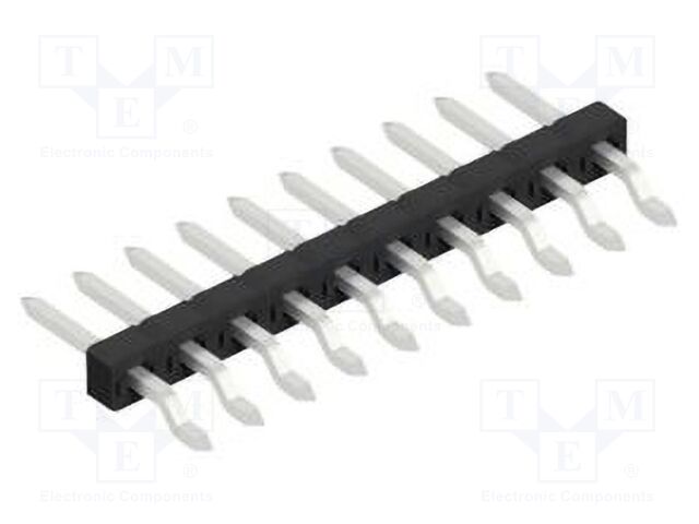 Connector: pin strips; pin header; male; PIN: 10; 2mm; SMT; 1x10