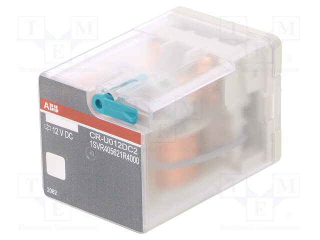 Relay: electromagnetic; DPDT; Ucoil: 12VDC; 10A; max.250VAC; 83g