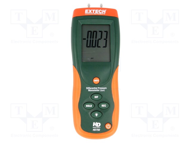 Manometer; LCD 4 digits,with a backlit; 0,001÷5psi; Plug: EU,UK