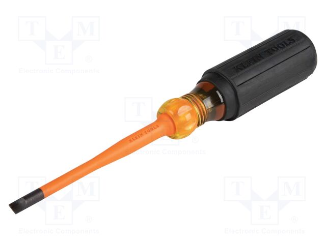 Screwdriver: standard; slot; SL 1/4"; Blade length: 102mm