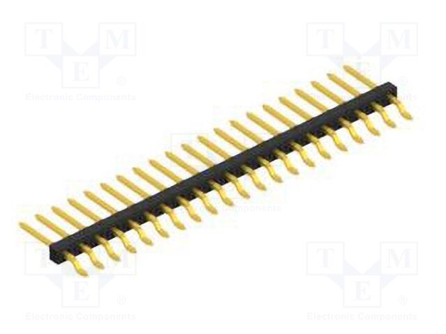 Connector: pin strips; pin header; male; PIN: 21; 2mm; SMT; 1x21