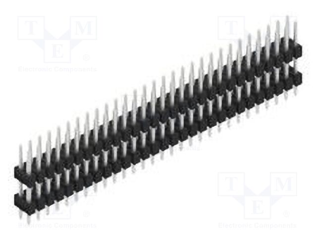 Connector: pin strips; pin header; male; PIN: 58; 2.54mm; THT; 2x29
