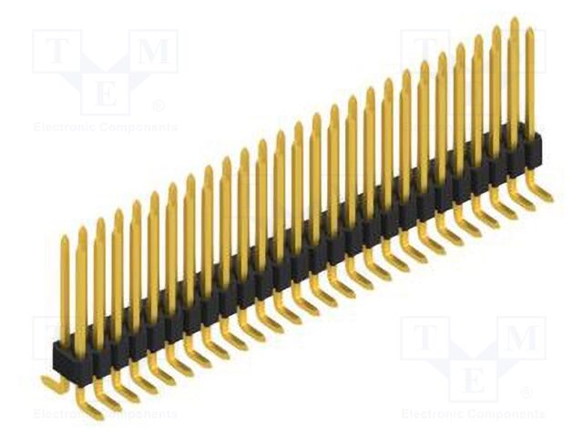 Connector: pin strips; pin header; male; PIN: 52; 1.27mm; SMT; 2x26