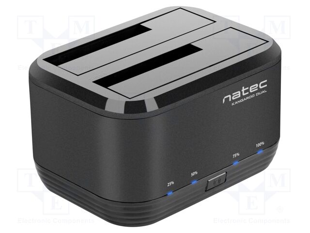 Docking station; USB 3.0; black