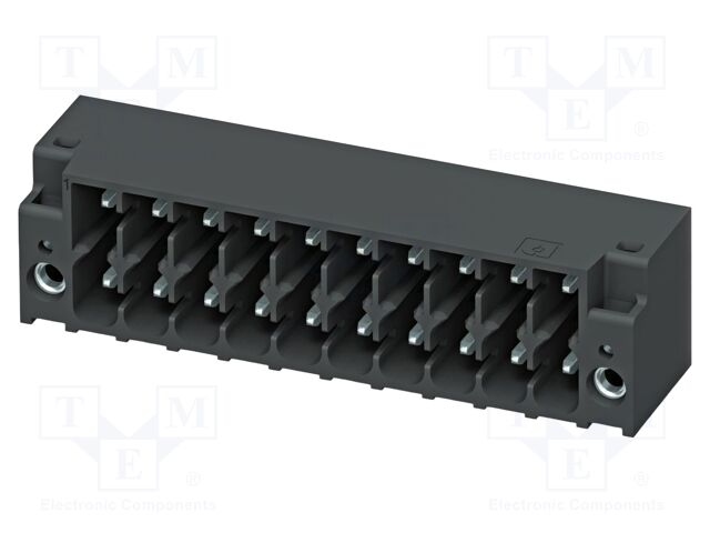 PCB headers, nominal cross section: 1.5 mm?, color: black, n