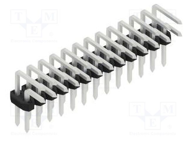 Connector: pin strips; pin header; male; PIN: 26; 2mm; THT; 2x13