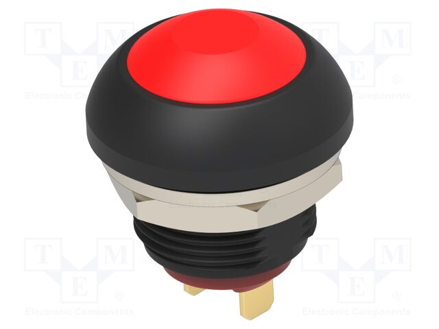 Switch: push-button; Pos: 2; SPST; 0.125A/125VAC; 0.2A/50VDC; IP68