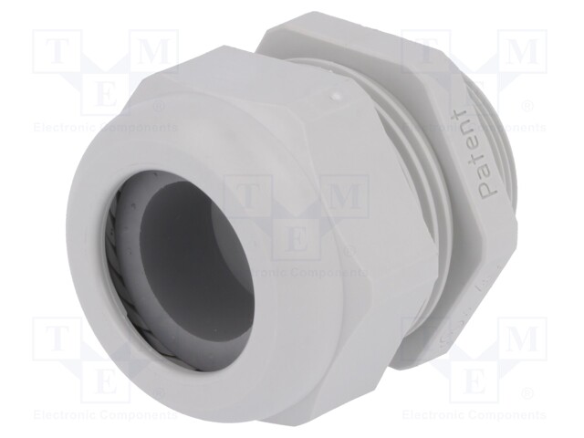 Gland; M40; IP68; 20÷26mm; Mat: thermoplastic; grey